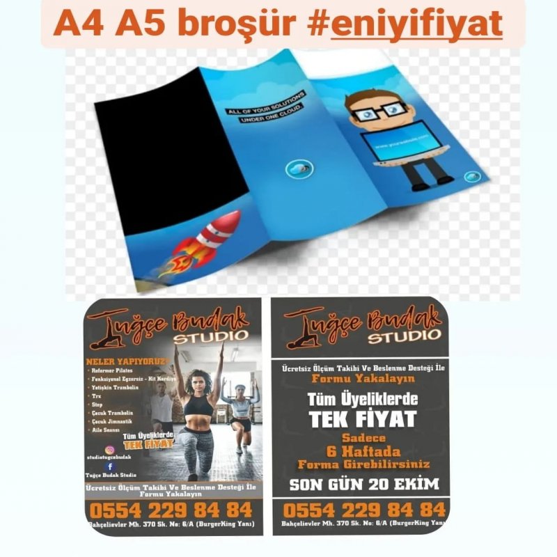 izmir a4 a5 z katlama çift katlama 3 katlama çift yön tek yön el ilanı broşürcü izmir broşür matbaa cı broşür tasarım broşür baskı dağıtım