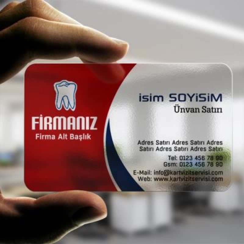 izmir firma logolu şeffaf kartvizit ürün reklam yaptır fiyat al 500 adet 1000 adet