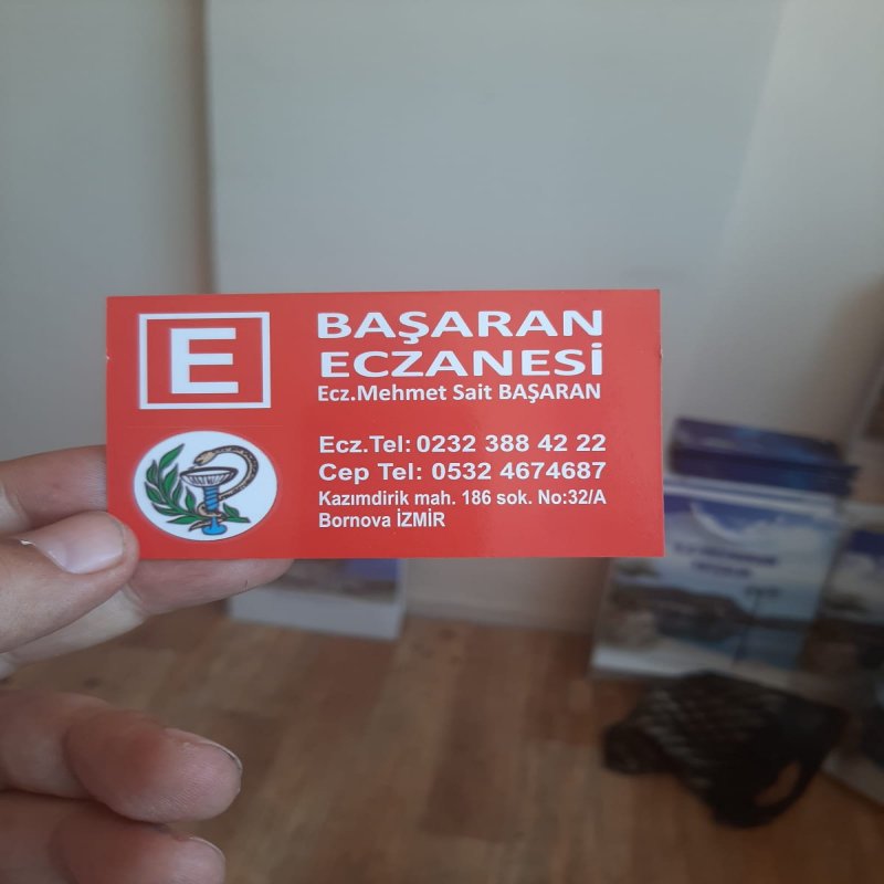 izmir konak karşıyaka buca  bornova bostanlı alsancak kartvizit yaptır eczane kartvizit örnekleri
