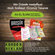 BROŞÜR EL İLANI EL BROŞÜRÜ BASKI
