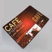 cafe bar restaurant otel firma logolu baskılı amerikan servis kağıdı yaptır