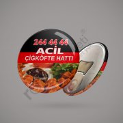çiğköfte magnet tasarım izmir