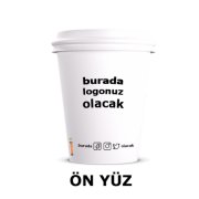 izmir cafe bar restaurant  baskılı karton bardak
