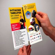 izmir esnaf broşür yaptır fiyat