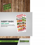 izmir insert broşür fiyat