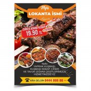 izmir kebapçı el ilanı broşür yaptır fiyat kebap broşürleri