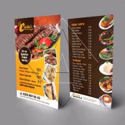 izmir pide kebap köfte broşür baskı broşür yaptır fiyat tasarım