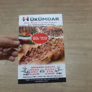 pide kebap çorba broşür izmir